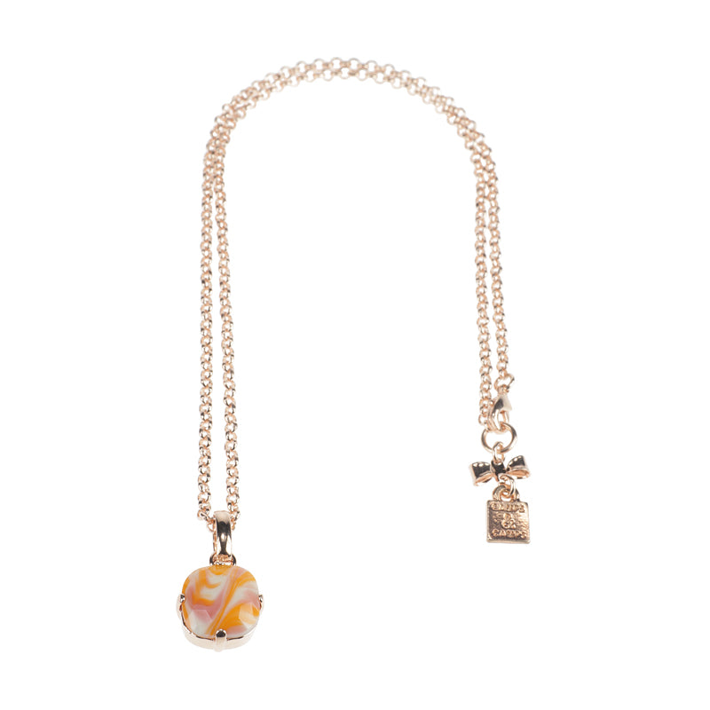 Round Stone Necklace