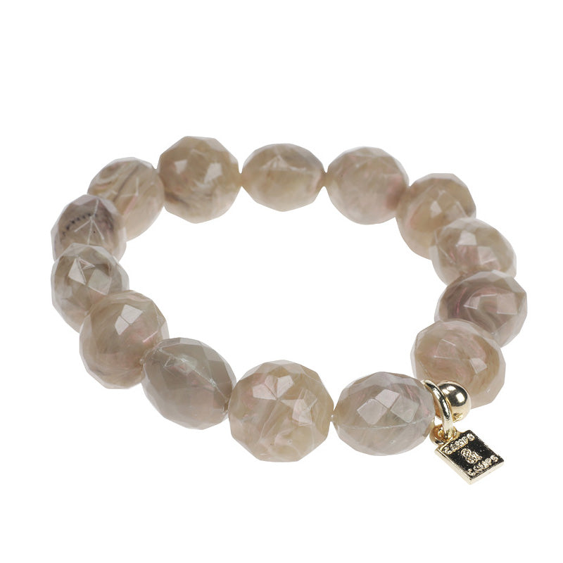 Facetted Marble Bracelet