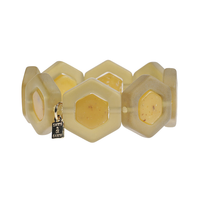 Framed Hexagon Bracelet