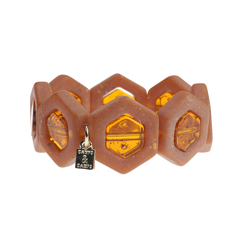 Framed Hexagon Bracelet