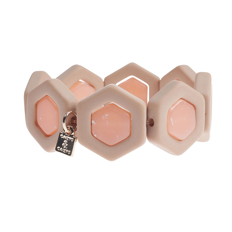 Framed Hexagon Bracelet