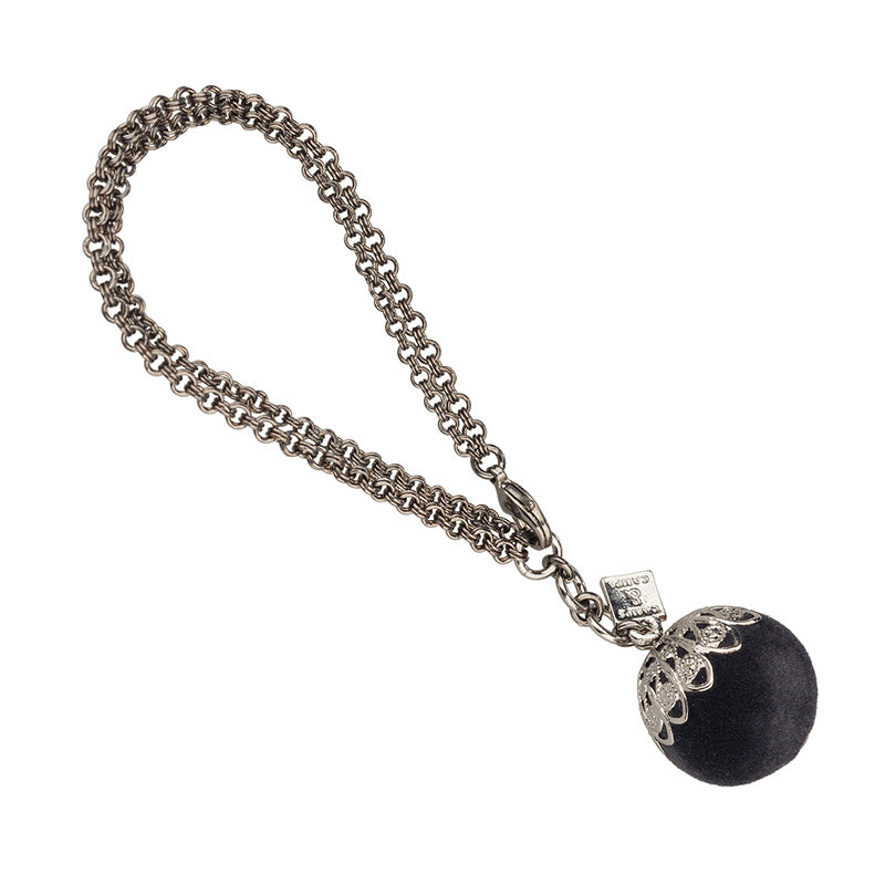 Dangling Velvet Baroque Bracelet
