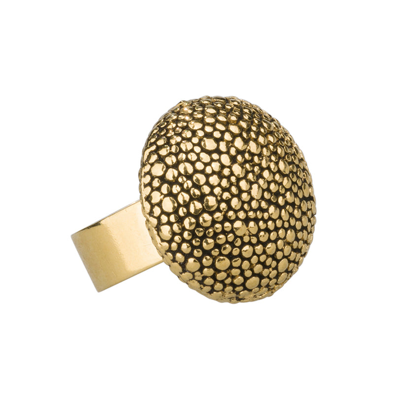 Textured Dome Ring