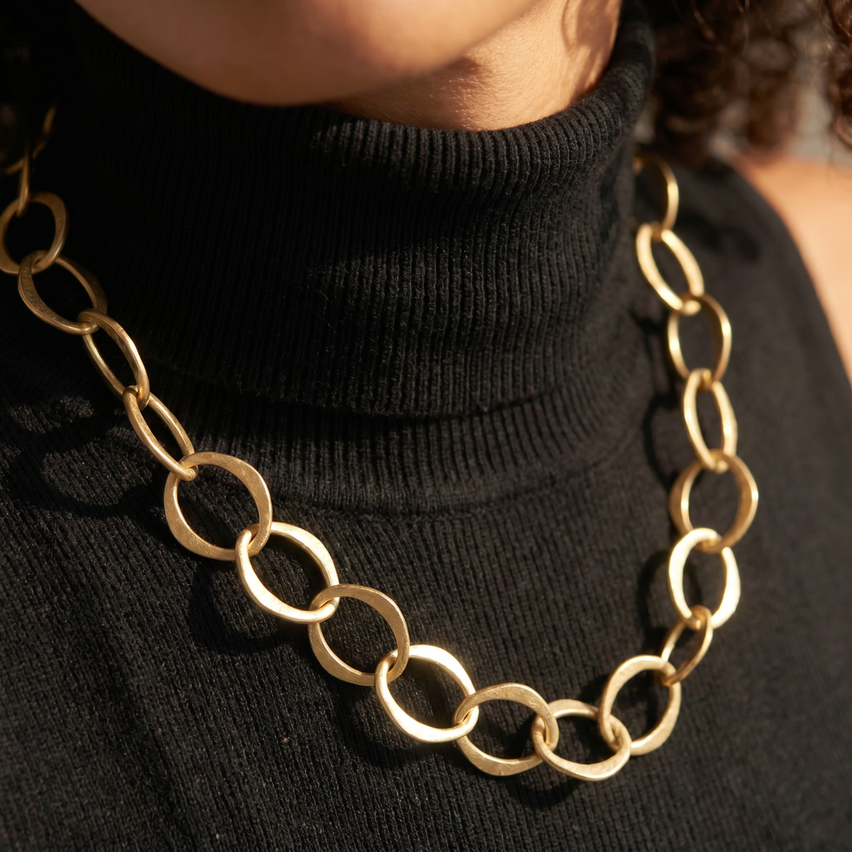 Classic Hoops Necklace