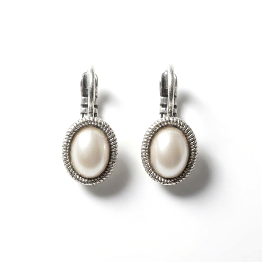 Cameo Earrings Klein Zilver