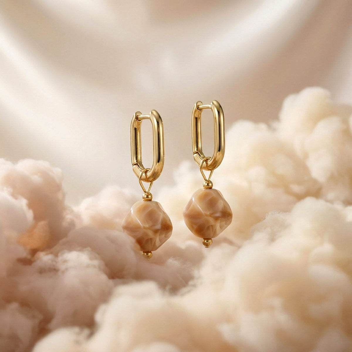Glass Bead Hoops
