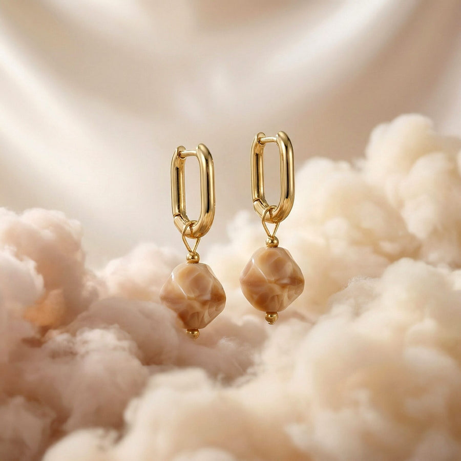 Glass Bead Hoops