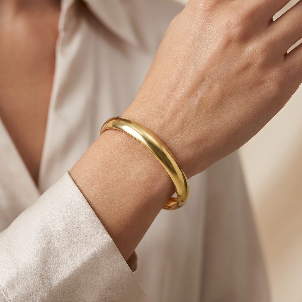 Gold Bangle